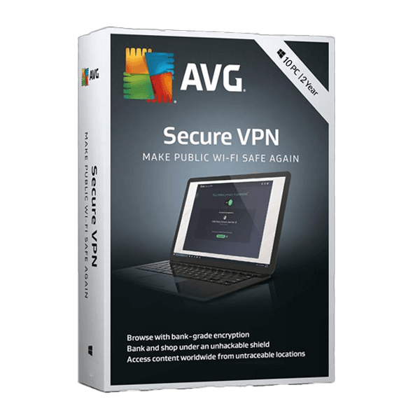 AVG Secure VPN 10 Devices / 2-Year