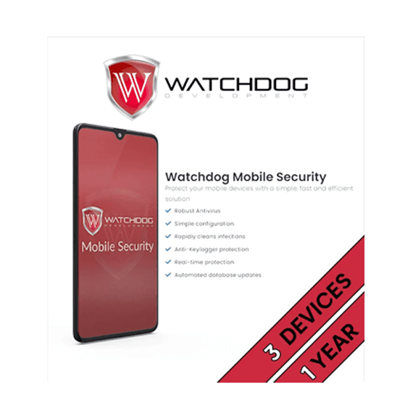 Watchdog Mobile Security 3 Android 1Year EURO Only