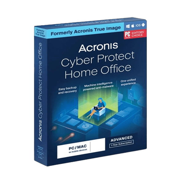 Acronis Cyber Protect Home Office Advanced 5-PC/MAC + 250 GB Cloud Storage 1 year