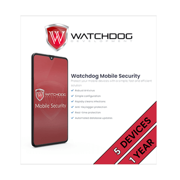 Watchdog Mobile Security 5 Android 1Year EURO Only