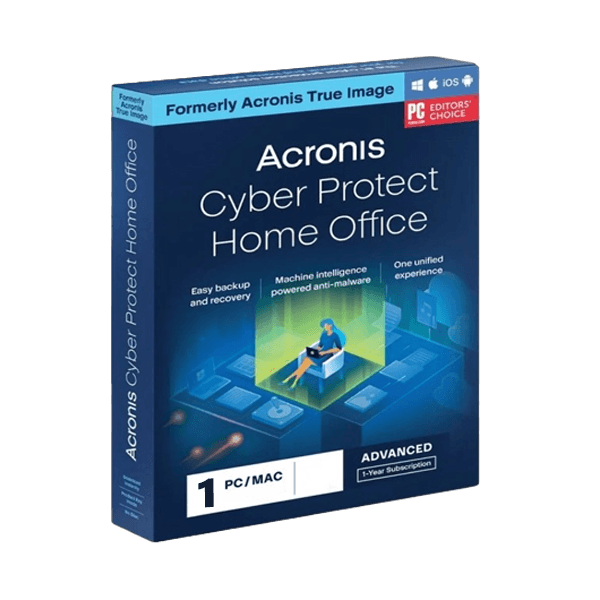 Acronis Cyber Protect Home Office Advanced 1-PC/MAC + 500 GB Cloud Storage 1 year
