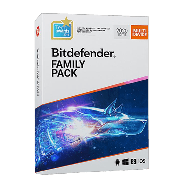 Bitdefender Family Pack (Total Security) - 1-Year 15-Device EU only