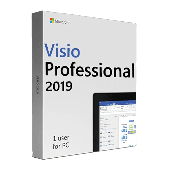 Microsoft Visio Professional 2019 - BINDS to MS account