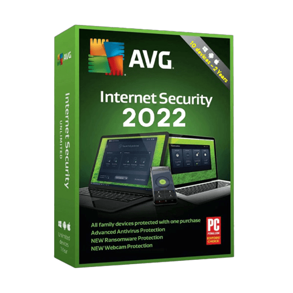 AVG Internet Security -10 devices / 2 years