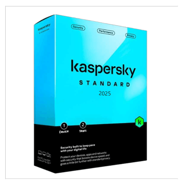 Kaspersky Standard | 1 Device | 2 Years | EU