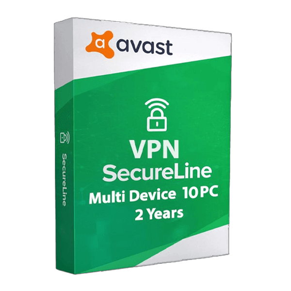 Avast SecureLine VPN 10-Device 2-Year, Global