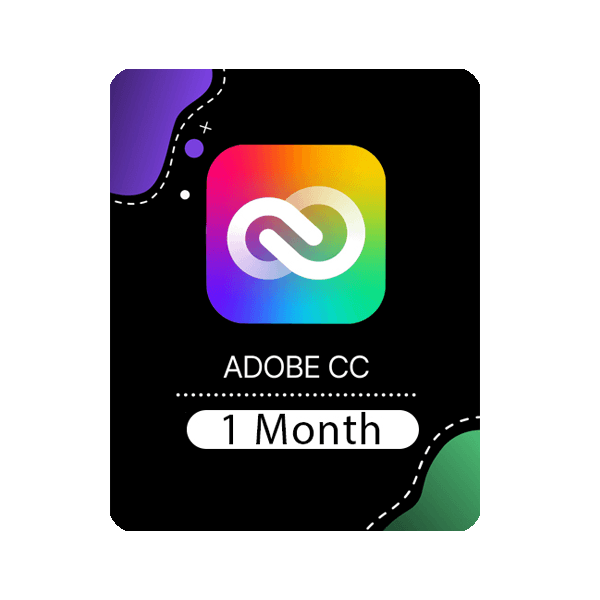 Adobe Creative Cloud 1 month