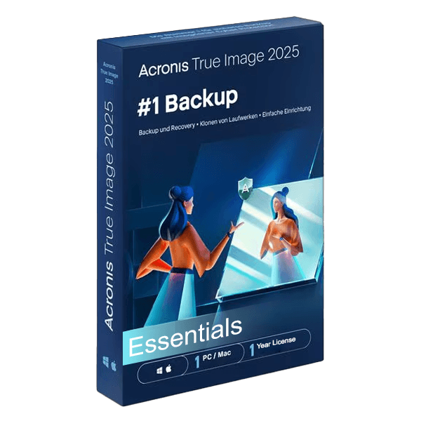 Acronis Cyber Protect Home Office Essentials - 1 Device, 1 Year