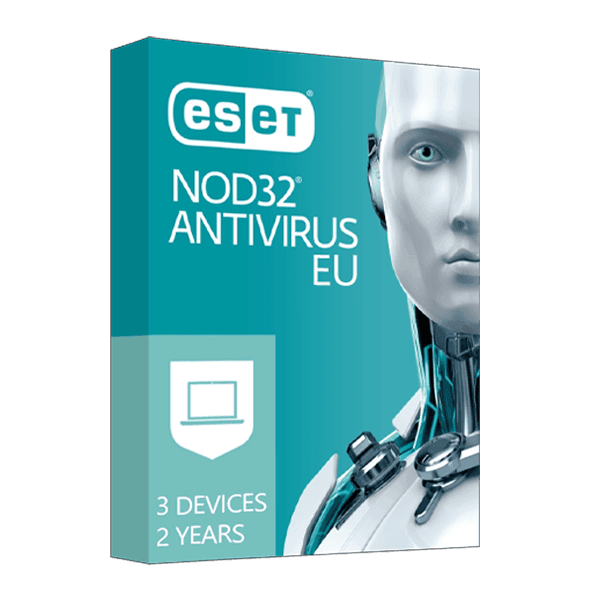 ESET NOD32 Antivirus 3 devices 2 years ESD EU