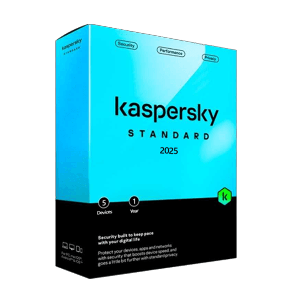 Kaspersky Standard - 5 Devices | 1 Year | EU