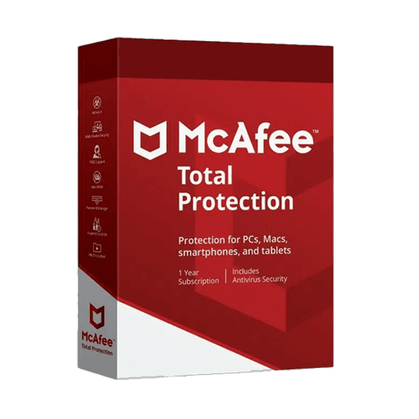 McAfee Total Protection 3 Devices 1 Year